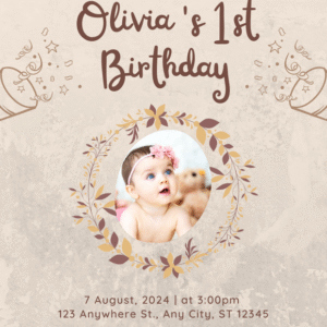 Birthday Invitation Cards 6x4