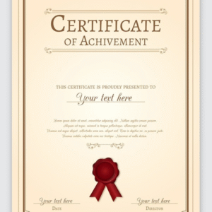 Certificates A4 Size